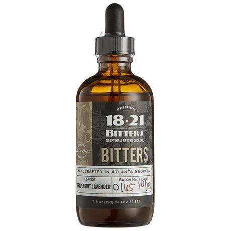 18.21 Bitters Grapefruit Lavender Bitters 4 fl. oz. - 12/Case
