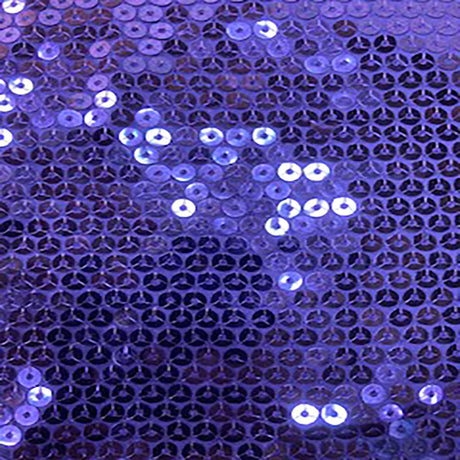 Sequin Stretch Fabric 56" Width Black Purple Fuchsia Orange