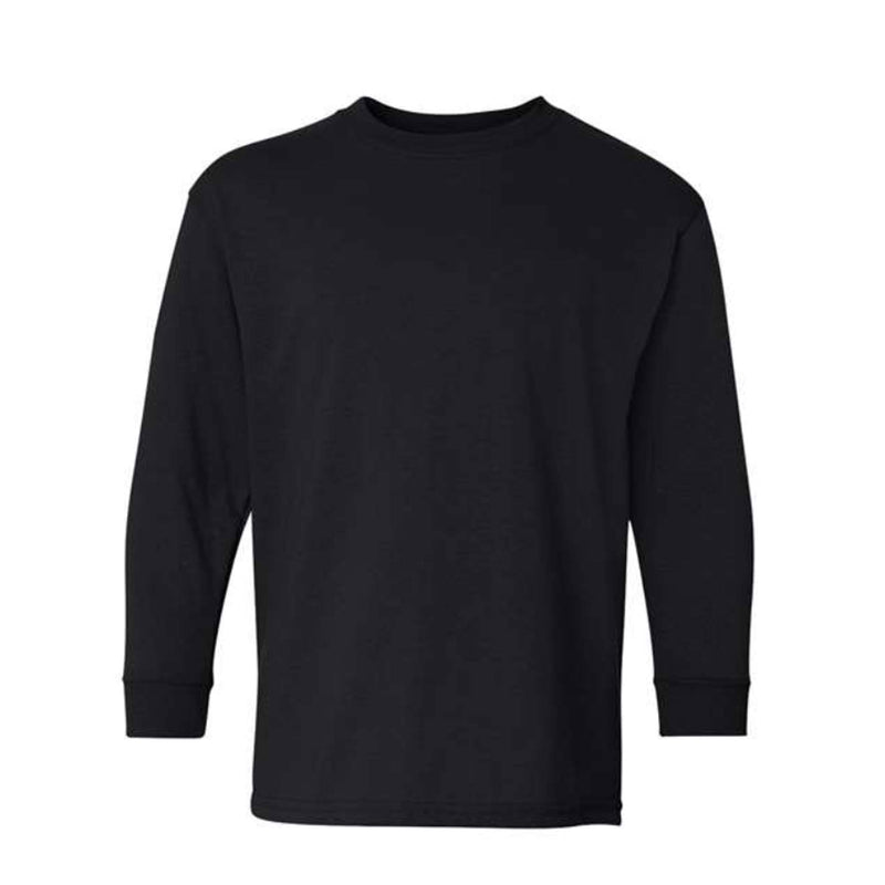 Gildan® Youth Heavy Cotton Crewneck Long Sleeve T-Shirt