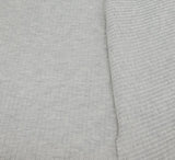 Rib Knit Ash Gray Organic Cotton Lyocell Spandex