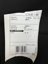 Black Polyester Satin Fabric