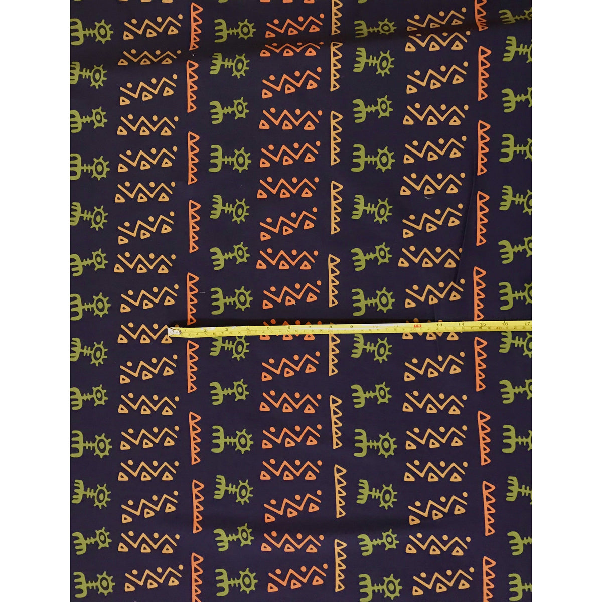 2 Yard African Print Stretch Cotton Satin Fabric Lightweight Drapey 58 Inch Width