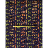 2 Yard African Print Stretch Cotton Satin Fabric Lightweight Drapey 58 Inch Width