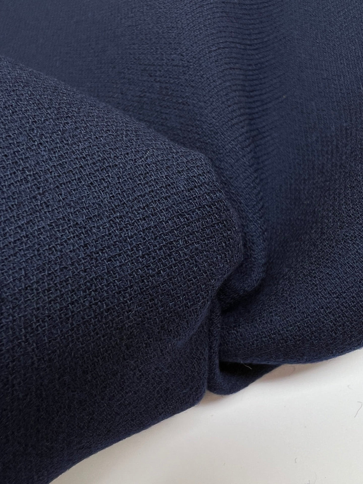 Blue Wool Crepe
