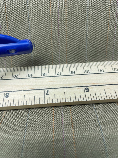 Wool Polyester Tweed Suit Fabric Red Beige Blue