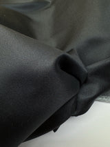 Black Acetate Twill Fabric
