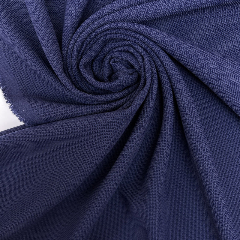 Wool Stretch Fabric Purple Blue Shades