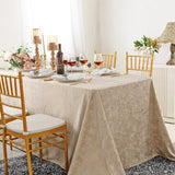 Seamless Rectangular Gilded Marble Holland Velvet Tablecloth