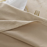 Velvet Dinner Napkins 20x20 Champagne