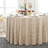 Luxury Gilded Marble Holland Velvet Round Tablecloth