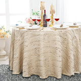 Luxury Galilean Jacquard Round Tablecloth