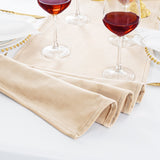 Velvet Table Runner 13x108 Champagne