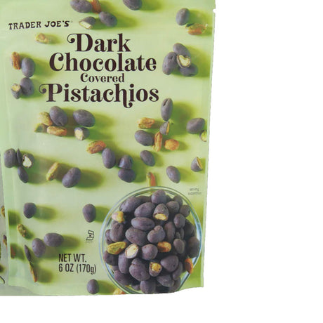 Dark Chocolate Covered Pistachios /6 Oz