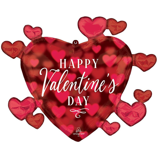 Heart Foil Balloon Romantic Glow