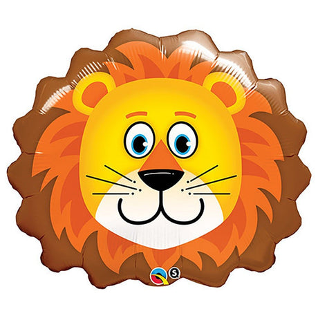 Lion Foil Balloon 29 Inch Lovable Lion