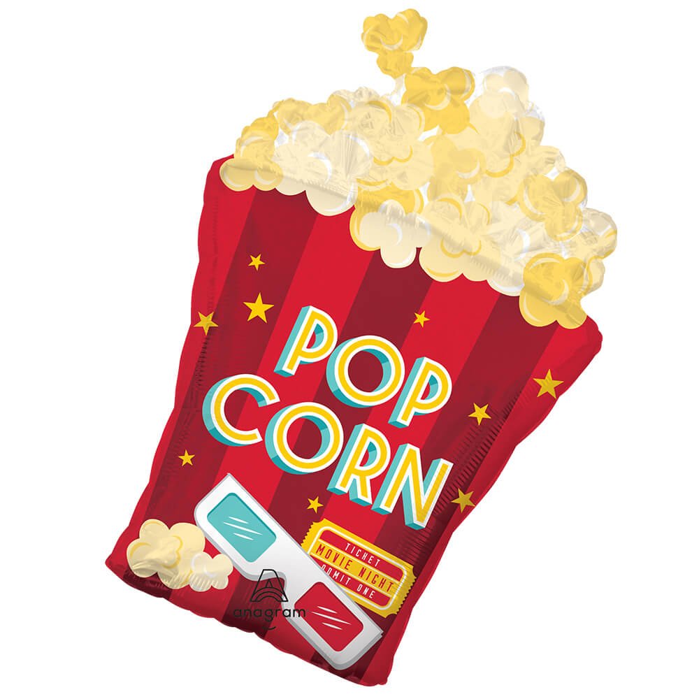 Movie Night Foil Balloon