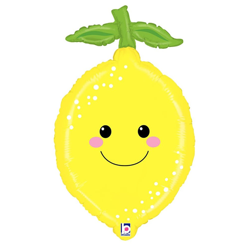 Lemon Foil Balloon 29 Inch Produce Pals