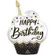 Birthday Foil Balloon Cupcake