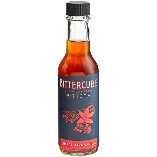 Bittercube 5 fl. oz. Cherry Bark Vanilla Bitters - 12/Case