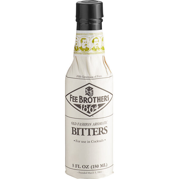 Fee Brothers 5 fl. oz. Old Fashioned Aromatic Bitters - 12/Case