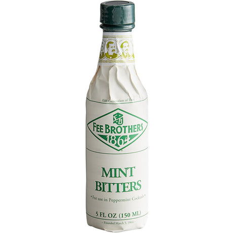 Fee Brothers 5 fl. oz. Mint Bitters - 12/Case