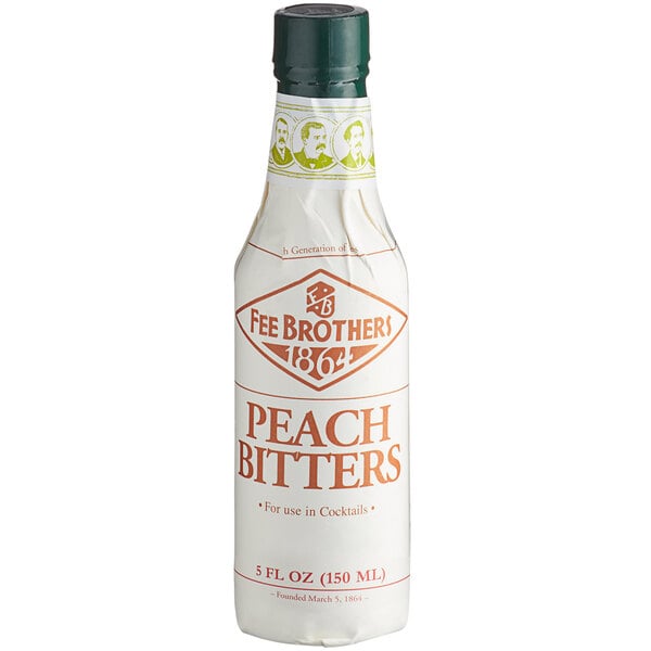 Fee Brothers 5 fl. oz. Peach Bitters - 12/Case
