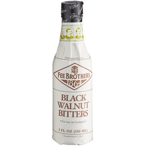 Fee Brothers 5 fl. oz. Black Walnut Bitters - 12/Case