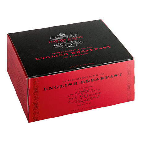 Harney & Sons English Breakfast Tea Bags - 300/Case
