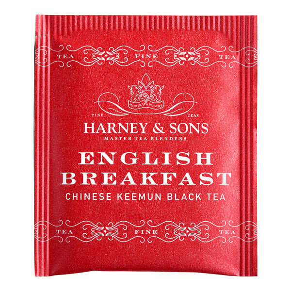 Harney & Sons English Breakfast Tea Bags - 300/Case