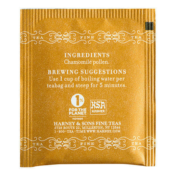 Harney & Sons Chamomile Herbal Tea Bags - 300/Case