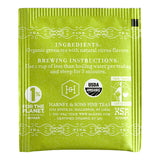 Harney & Sons Organic Citron Green Tea Bags - 300/Case