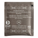 Harney & Sons Decaf Earl Grey Tea Bags - 300/Case