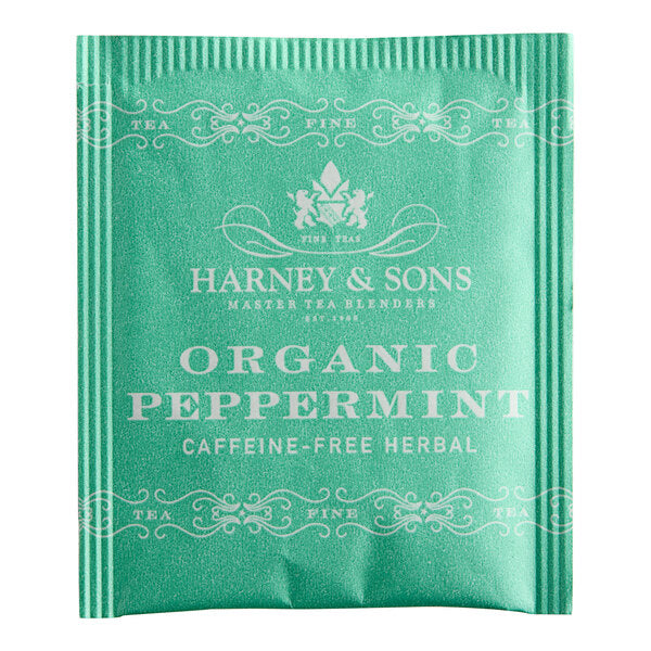 Harney & Sons Organic Peppermint Herbal Tea Bags - 300/Case