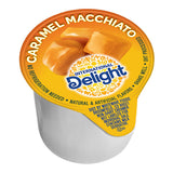 International Delight Caramel Macchiato Single Serve Non-Dairy Creamer - 144/Case