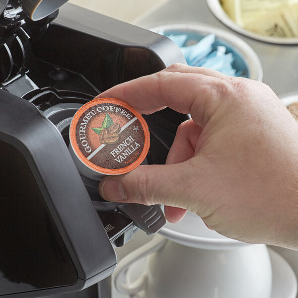 Caffe de Aroma French Vanilla Coffee Single Serve Cups - 72/Case