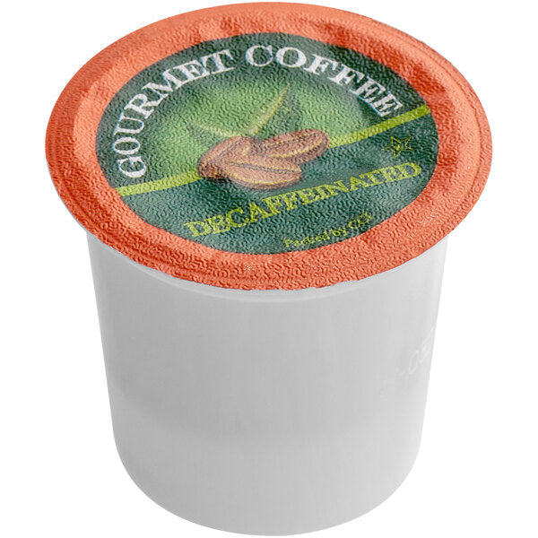 Caffe de Aroma Decaf Breakfast Blend Coffee Single Serve Cups - 96/Case
