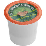Caffe de Aroma Decaf Breakfast Blend Coffee Single Serve Cups - 96/Case