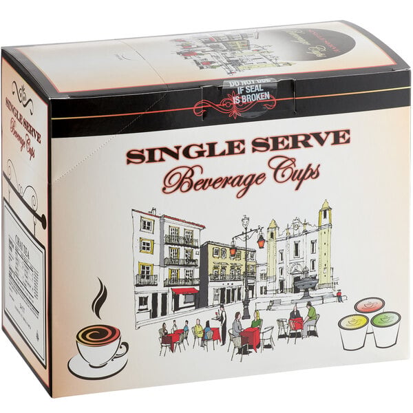 Caffe de Aroma Authentic Chai Tea Single-Serve Cups - 96/Case