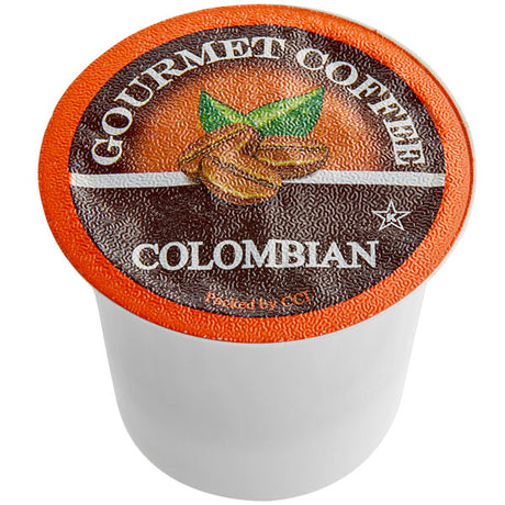 Caffe de Aroma Colombian Supreme Coffee Single Serve Cups - 96/Case