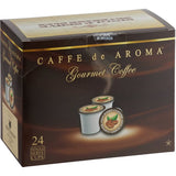 Caffe de Aroma French Roast Coffee Single Serve Cups - 96/Case