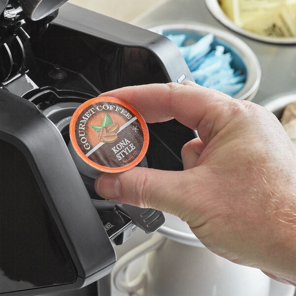 Caffe de Aroma Kona Style Coffee Single Serve Cups - 96/Case