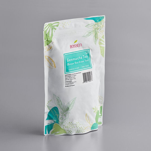 Bossen Genmaicha Ground Tea Bags - 1,000/Case