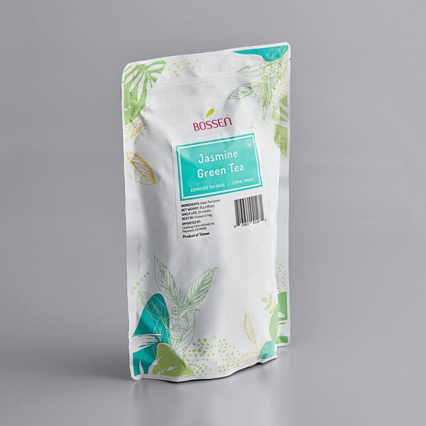 Bossen Jasmine Green Ground Tea Bags - 1,000/Case