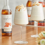 Capora Salted Caramel Flavoring Syrup 750 mL - 6/Case