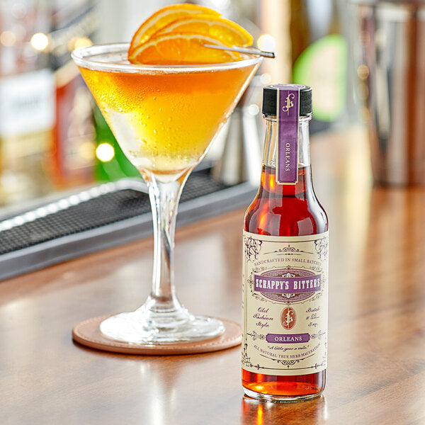 Scrappy's Bitters Orleans Bitters 5 fl. oz. - 12/Case