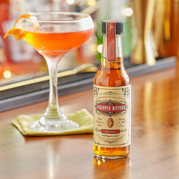 Scrappy's Bitters Orange Bitters 5 fl. oz. - 12/Case
