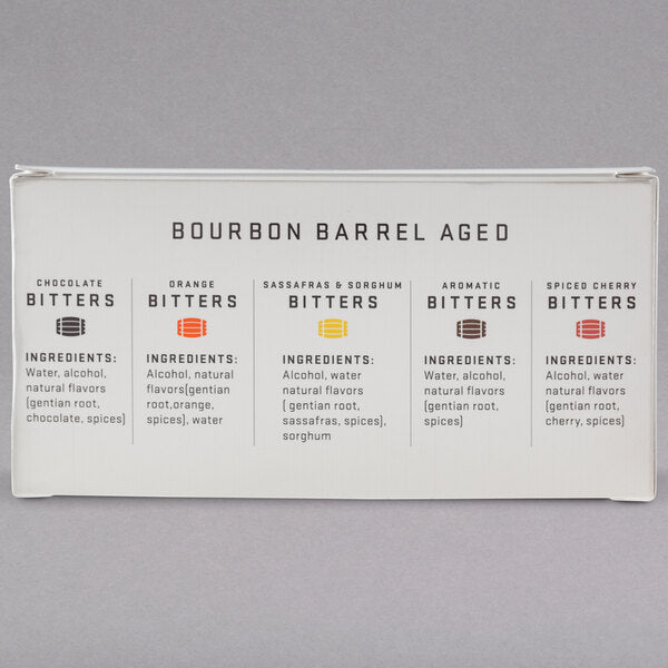 Woodford Reserve Five-Pack Dram Set Bourbon Barrel Aged Bitters - 12/Case