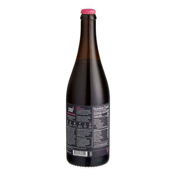 Three Spirit Spark Non-Alcoholic Sparkling Rose 750 mL Bottle - 6/Case