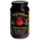Wild Hibiscus 2.5 lb. Hibiscus Flowers in Syrup - 4/Case