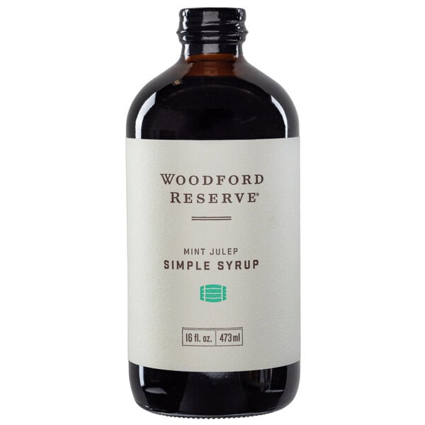 Woodford Reserve 16 fl. oz. Mint Julep Simple Syrup - 6/Case